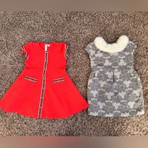 Janie and Jack Holiday Dress Bundle 3T